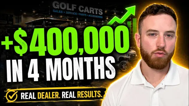This Dealer Is Up $400,000 From Last Year